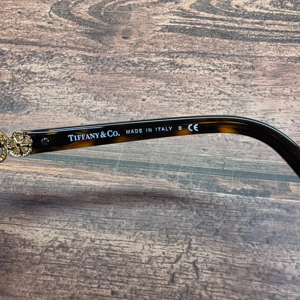 Tiffany & Co TF 4052-B Dark Havana Tortoise Butterfly Eyeglass Frames 58-16-135